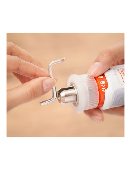 Atornillador monta-muebles hexdriver 3,6v bcrta01-xj black+decker