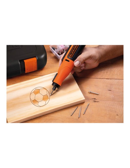 Multi-herramienta rotativa 7,2v bcrt8ik-xj black+decker