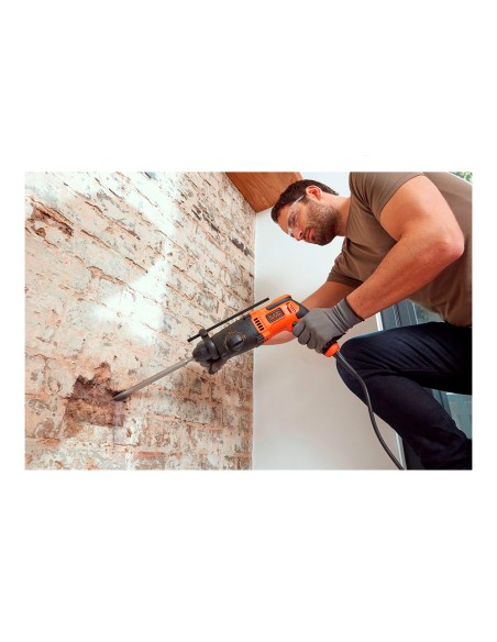 Martillo sds-plus 650w behs01k-qs black+decker