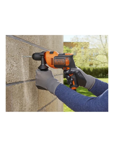 Taladro percutor 710w beh710k-qs black+decker