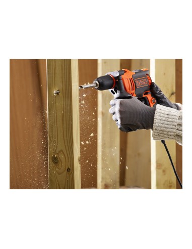 Taladro percutor 710w beh710k-qs black+decker