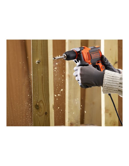Taladro percutor 710w beh710k-qs black+decker