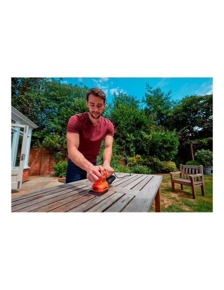 Multi-lijadora 200w 4 en 1 bew200-qs black+decker