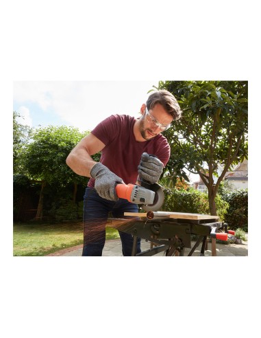 Mini amoladora 710w ø115mm beg010-qs black+decker