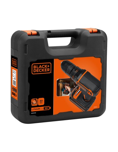Taladro atornillador 18v bdcdc18k-qw black+decker