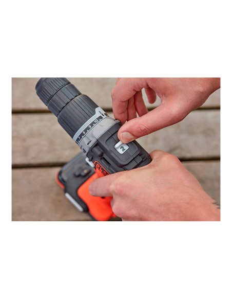 Taladro percutor 12v bdchd12s1-xj black+decker