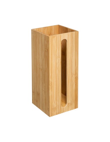 Portarrollos de repuesto wc de bambú 36 x 14.5...