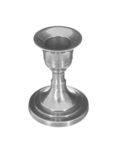 Candelabro de metal plateado 8x6cm modelos...
