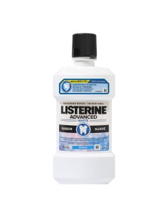Enjuague listerine 500ml blanqueador menta (sabor suave)