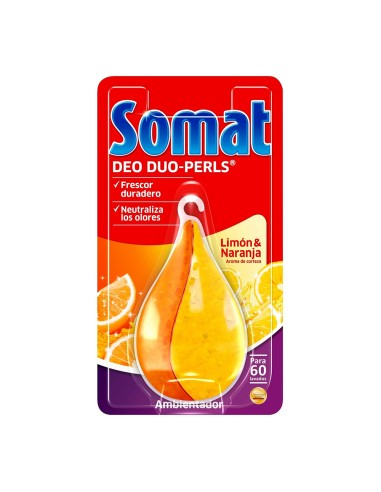 Ambientador para lavavajillas limon-naranja (60 lavados)