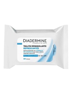 Toallitas desmaquillantes diadermine 'piel normal y mixta' 25uds