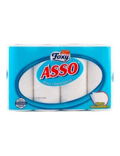 Papel de cocina foxy pack 4 uds