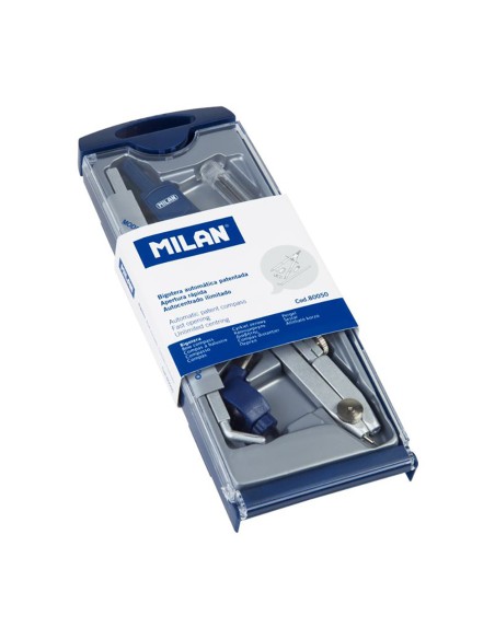 Compás con bigotera automática de apertura rápida