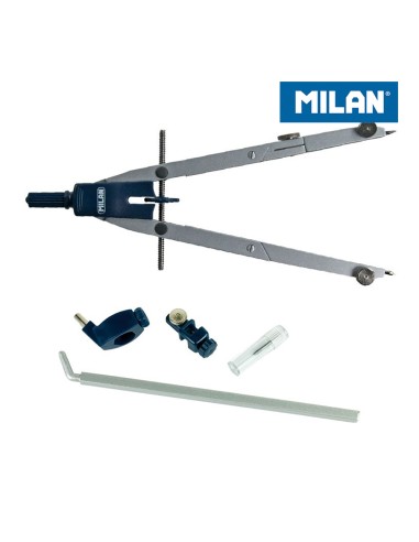 Compás con bigotera automática de apertura rápida