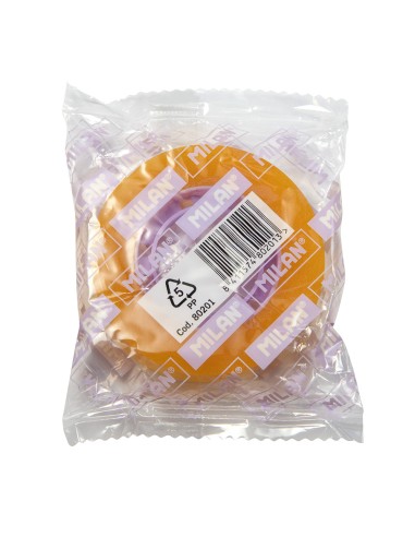 Cinta adhesiva 12 mm x 33 m color amarillo...