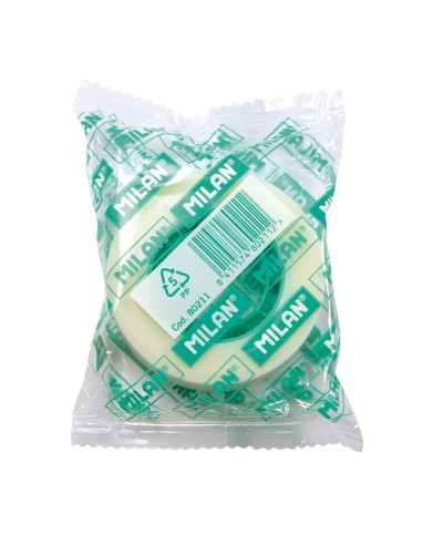 Cinta adhesiva invisible mate 19 mm x 33 m