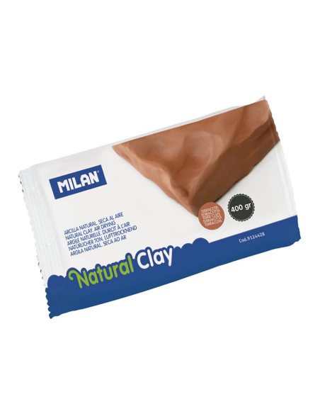 Arcilla natural secado al aire color terracota 400 g