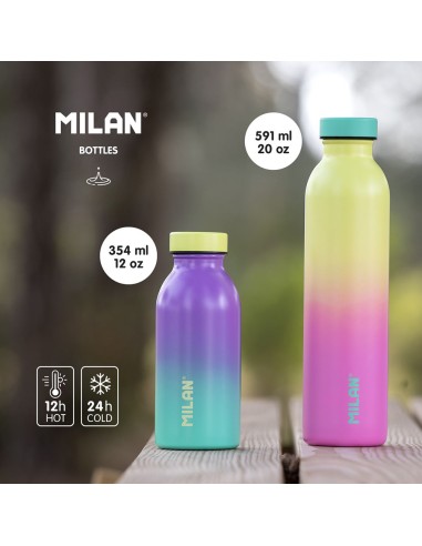 Botella isotérmica de acero inoxidable 304...