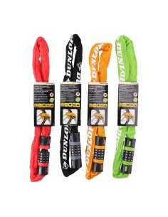 Candado de seguridad con bloqueo numérico dunlop colores / modelos surtidos