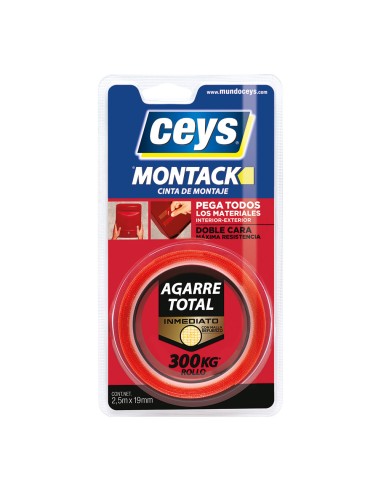 Cinta montack, blister