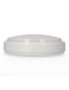 Aplique led circular 18 w 1950 lm 4000 k luz dia ip54 ø21 x 5,7 cm 2