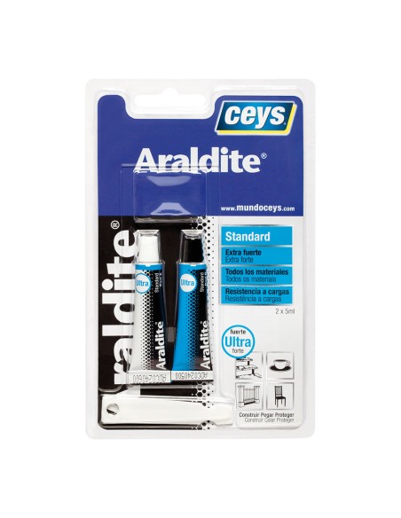 Ceys araldite standard blister pequeño 5 + 5 ml