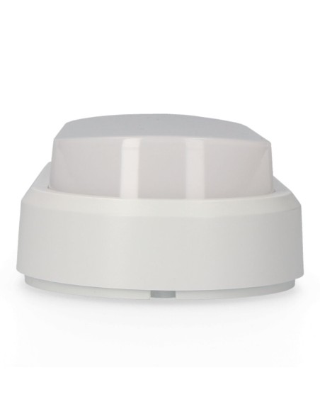 Aplique led oval 18 w 1950 lm 4000 k luz dia ip54 23 x 10,5 x 5,7 cm