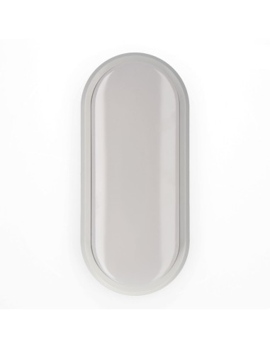 Aplique led oval 18 w 1950 lm 4000 k luz dia...