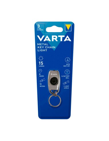 Linterna llavero metal key chain light