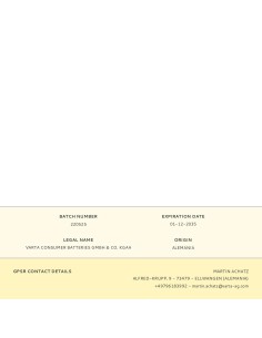 Pila alkalina longlife aa - lr06 (blister 4 uds) ø14,5 x 50,5 mm 2