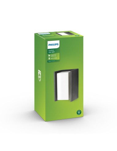 Aplique led e27 modelo bridge 15w 970 lm