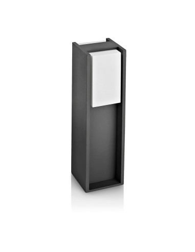 Baliza led e27 modelo bridge 12,1 x 12,1 x 40,2 cm