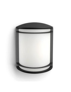 Aplique led modelo antelope 6 w 600 lm 4000 k negro 8,9 x 26,9 x 19,9 cm 2