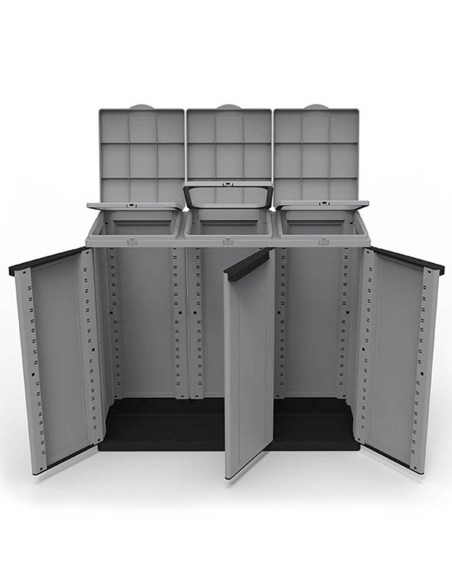 Armario ecoline 3 puertas 102 x 39 x 88,7 cm