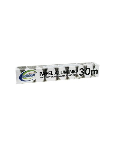 Papel de aluminio 30 m nethogar
