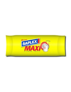 Bolsa de basura aroma limon color blanco 50 l (57 x 70 cm) 10 uds