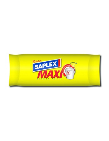 Bolsa de basura aroma limon color blanco 50 l (57 x 70 cm) 10 uds