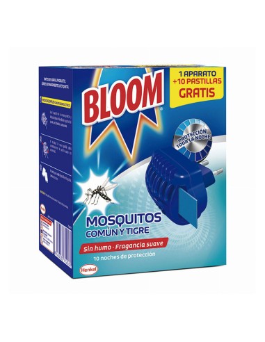Insect aparato + 10 pastillas mosquitos común y tigre
