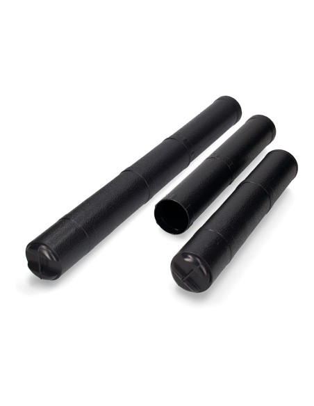 Tubo portaplanos extensible de 40 a 75 cm ø65 mm color negro