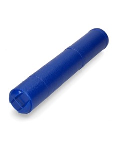 Tubo portaplanos extensible de 40 a 75 cm ø65 mm color azul