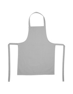 Delantal gris claro 60x80cm