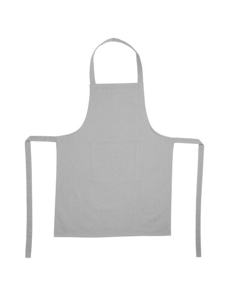 Delantal gris claro 60x80cm