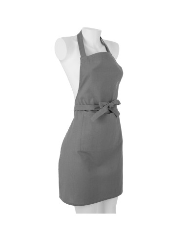 Delantal gris claro 60x80cm