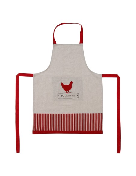 Delantal gourmet modelo poulette 60x80cm