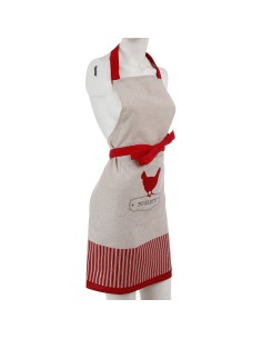 Delantal gourmet modelo poulette 60x80cm 2