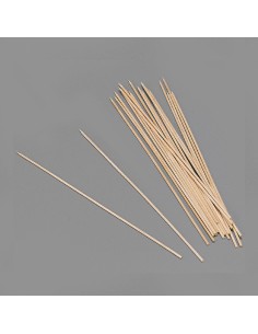 Blister 100 pinchos de madera higienicos de 250x2mm