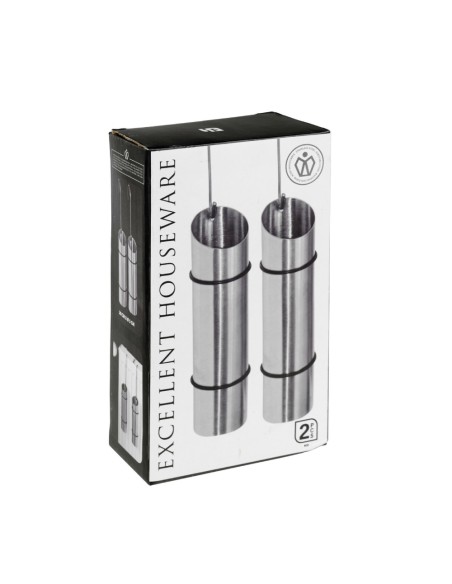 Conjunto de 2 humidificadores inoxidables