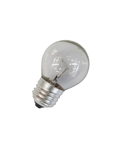 Bombilla incandescente esferica clara 40 w e27 (solo uso industrial)