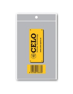 Pack 50 unid. bolsa grande celo 10,5x15,5cm