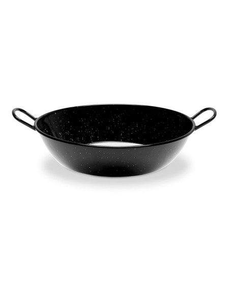 Sartén honda esmaltada con asas para inducción-vitroceramica ø32 cm